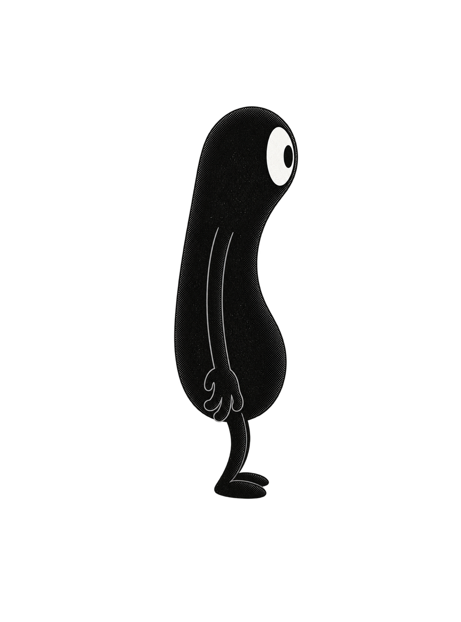 The black body side