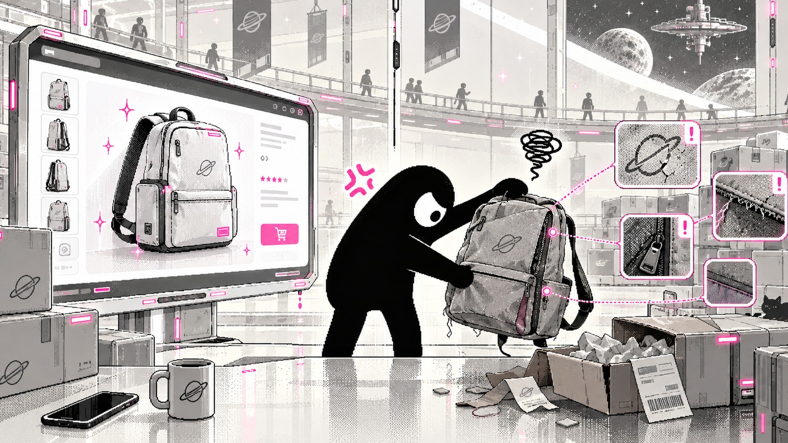 🧐 WHY PAY YOU IF I CAN PROBABLY FIND SOMETHING CHEAPER ONLINE? illustration